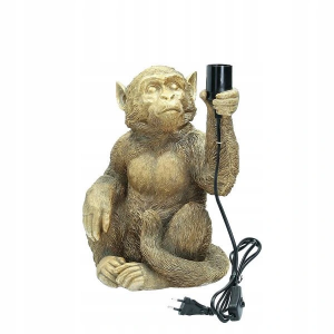 Auksinė beždžionė stalinė lempa